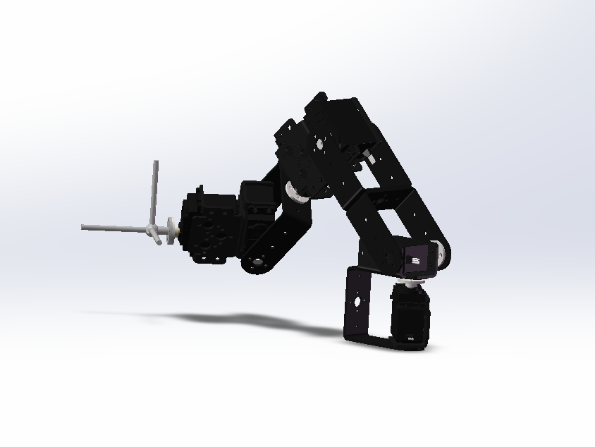 [机器人学习]-树莓派6R机械臂运动学分析的图1